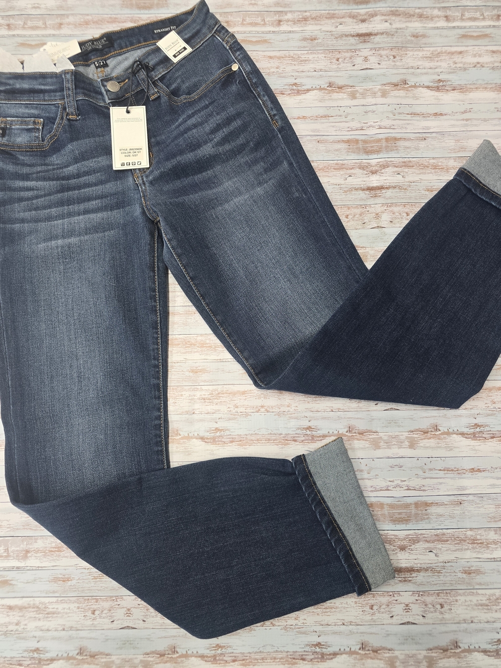 Judy Blue Women’s Medium/Dark Blue Stretch Jeans